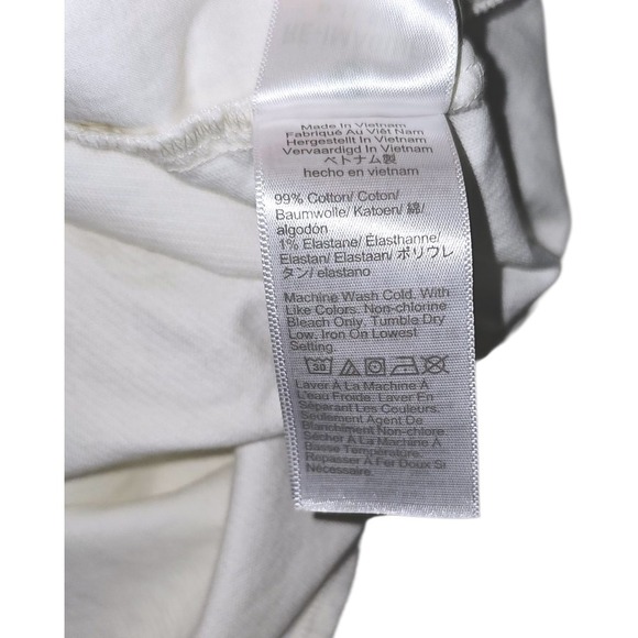 J.Crew White Corduroy Button Down Shirt Jacket Shacket Cotton Pockets Size XXL - Picture 12 of 13